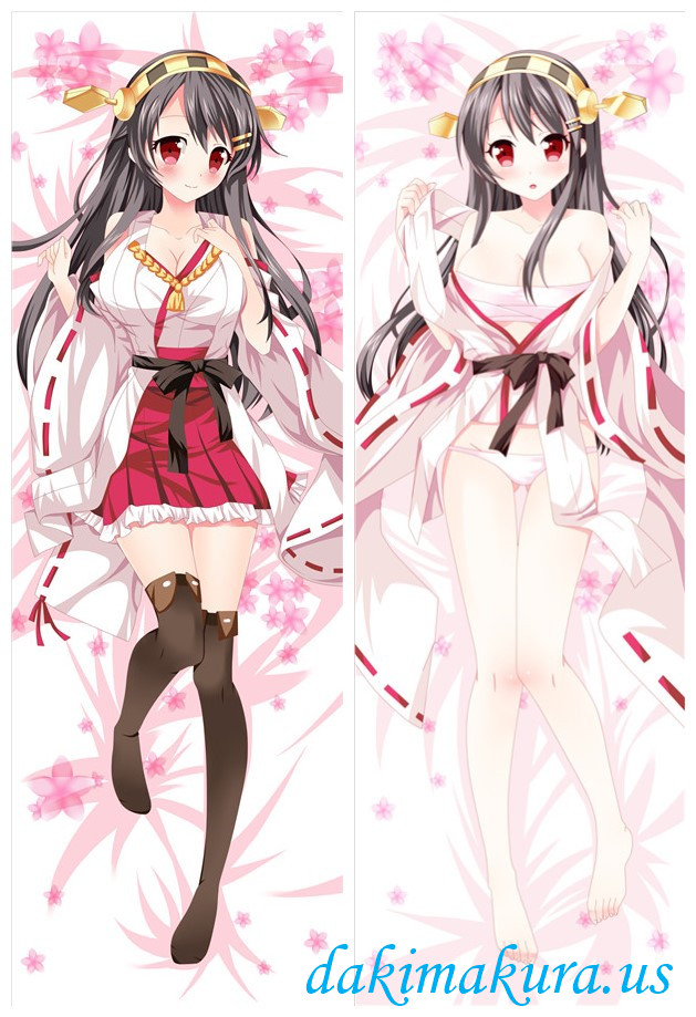 Haruna -Kantai Collection Japanese character body dakimakura pillow cover